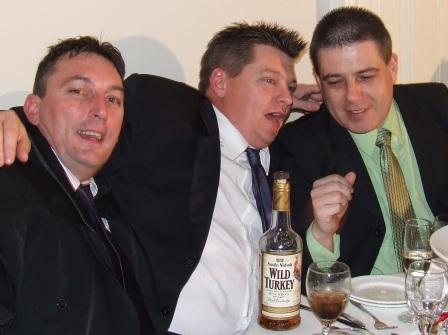 *Wild Turkeys: L-R Jim McKenzie, Mark Gauci and Daniel Phillips.